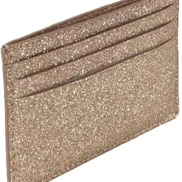 NWT Kate Spade Joeley Rose Gold Small Slim Card Holder - Picture 4 of 4